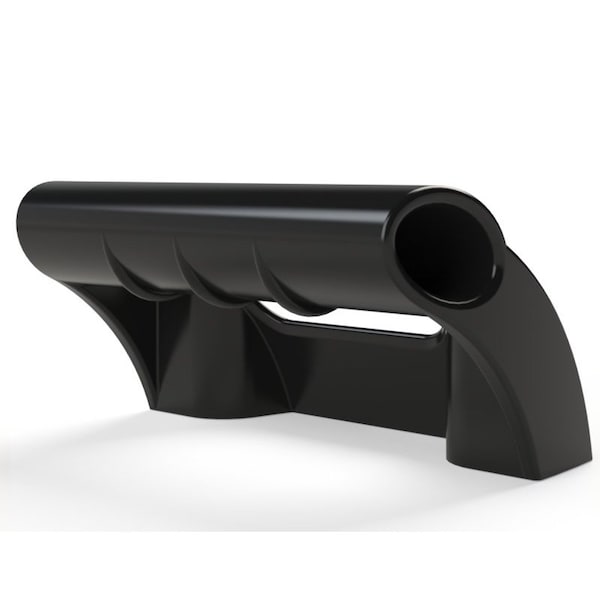 Handle, 5.28 in. H x 2.57 in. W x 2.84 in. L, Steel